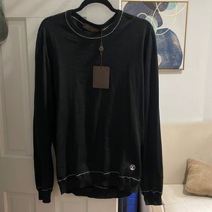 Louis Vuitton Black Sweater XXL